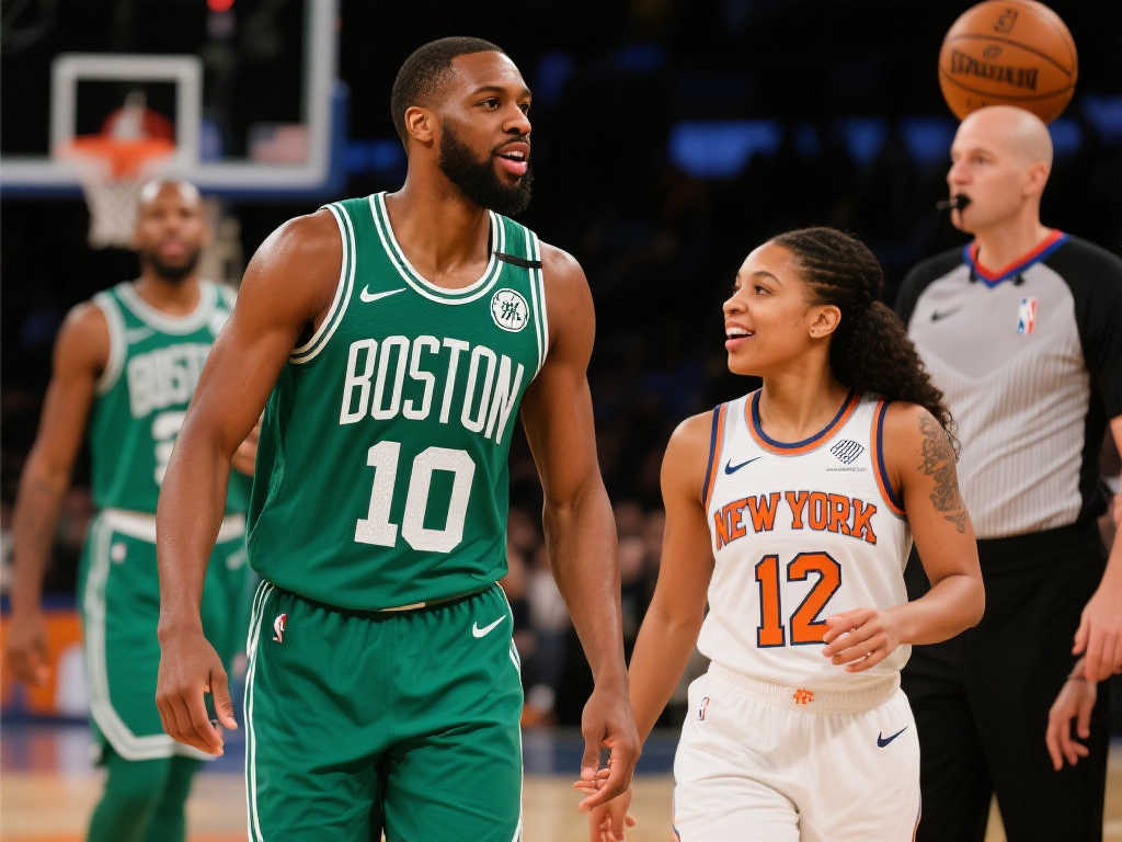 霍福德妹妹支持凯尔特人：波士顿2-0后，纽约客场也能2-0！